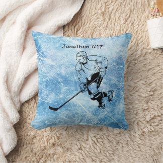 Cojín Decorativo Jugador de Hockey sobre Hielo