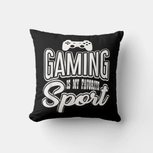 Cojín Decorativo Jugador - El Juego Es Mi Deporte Favorito