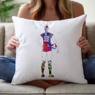 Cojín Decorativo Jugadora de voleibol