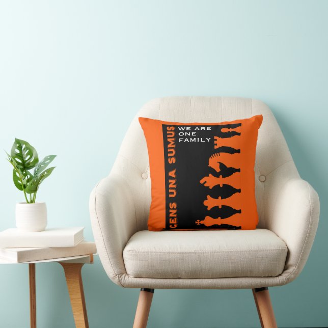 Cojín Decorativo Jugadores De Ajedrez Competitivos (Silla)