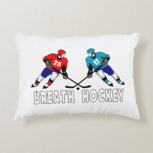 Cojín Decorativo Jugadores de hockey de combate