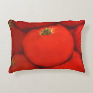 Cojín Decorativo Juicy Red Casero Tomates De Jardín