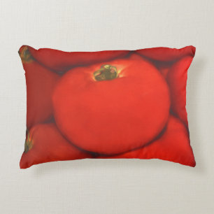 Cojín Decorativo Juicy Red Casero Tomates De Jardín