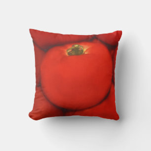Cojín Decorativo Juicy Red Casero Tomates De Jardín