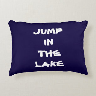 COJÍN DECORATIVO "JUMP IN LAKE" LAGO HOUSE DECOR PILLORES