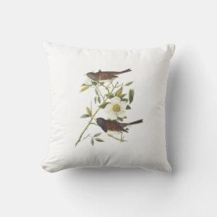 Cojín Decorativo Junco Oscuro-observado por Audubon