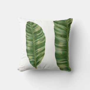 Cojín Decorativo Jungla tropical Selva Banana moderna vegetación v
