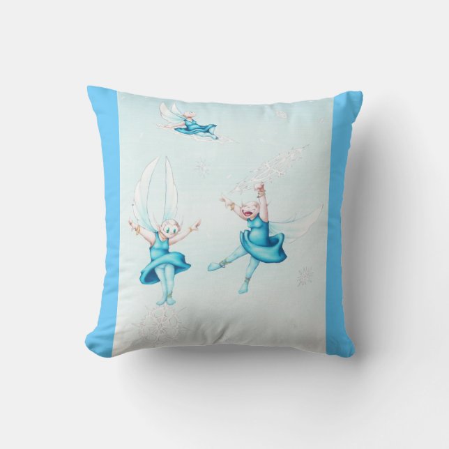COJÍN DECORATIVO JUSTICIA DE NIEVE (Anverso)