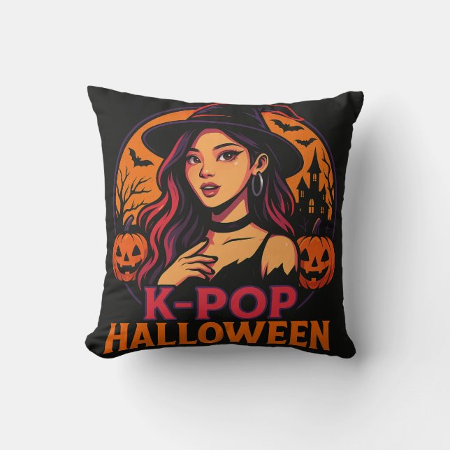 Cojín Decorativo k-pop halloween pillow (Anverso)