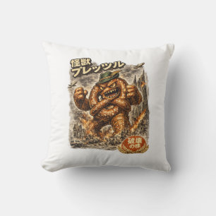 Cojín Decorativo Kaiju Pretzel – 怪獣プレッツェル