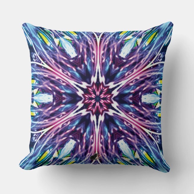 Cojín Decorativo Kaleidoscope de Estrella Norte (Anverso)