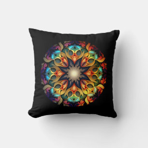 Cojín Decorativo Kaleidoscope Mandala Flower Design-23091