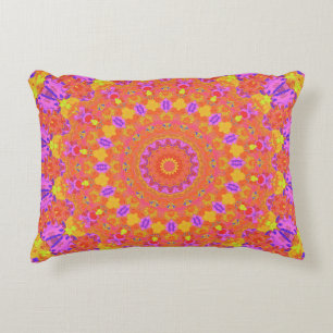 Cojín Decorativo Kaleidoscopio vibrante