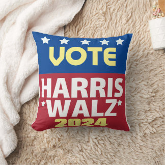 Cojín Decorativo Kamala Harris Tim Walz 2024