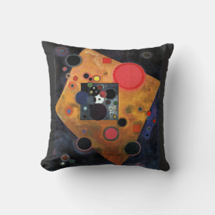 Cojín Decorativo Kandinsky - Acento en Rosa,