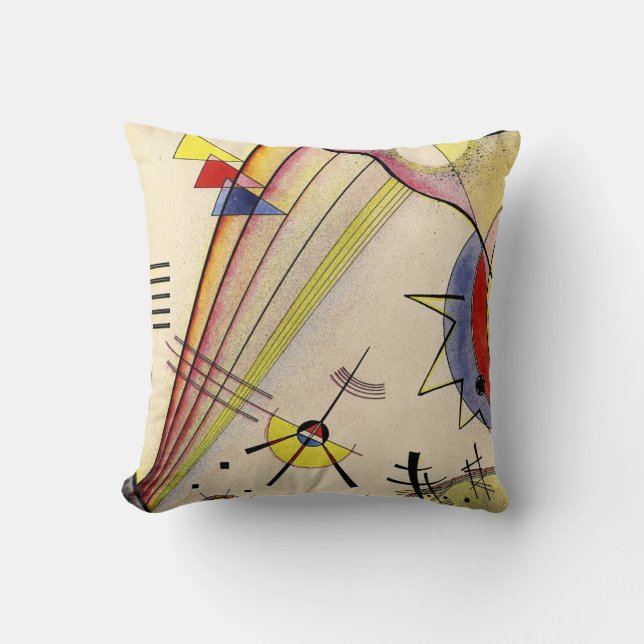 Cojín Decorativo Kandinsky - Conexión clara (Anverso)