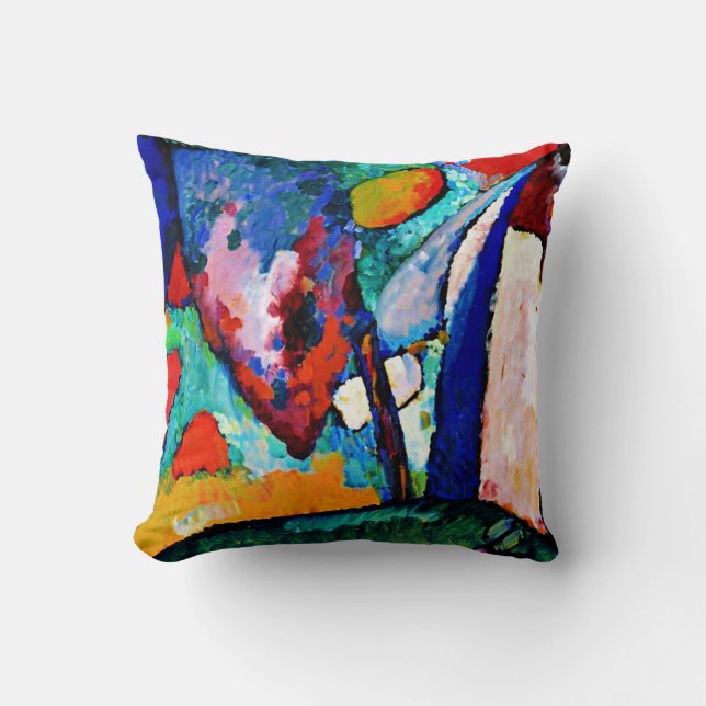 Cojín Decorativo Kandinsky - La cascada, (Anverso)