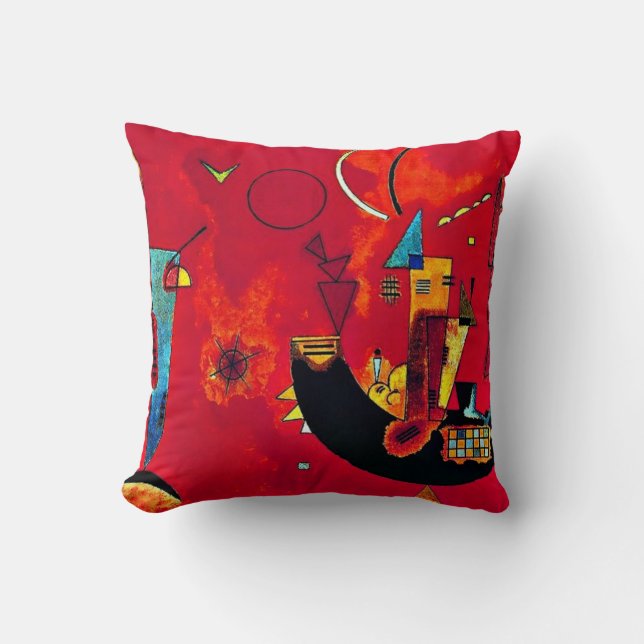 Cojín Decorativo Kandinsky - Mit und Gegen (Anverso)