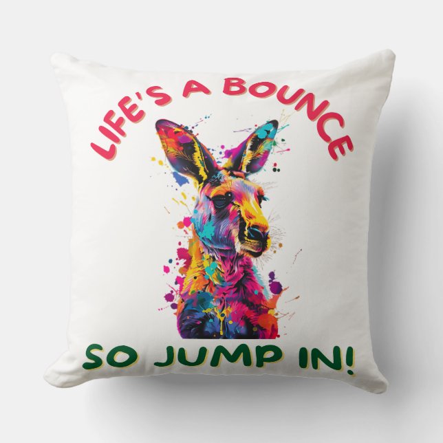 Cojín Decorativo Kangaroo (Anverso)