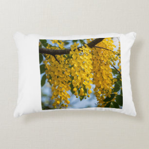 Cojín Decorativo Kanikonna Golden Shower Tree Botánico Individual