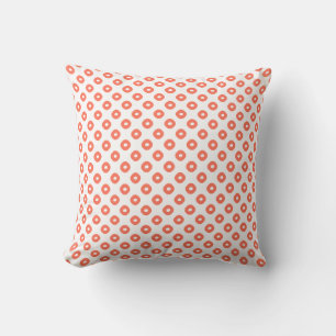Cojín Decorativo "Kanoko" Fawn Spot Pattern Salmon Pink
