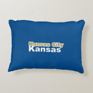 Cojín Decorativo Kansas City, Kansas Pillow