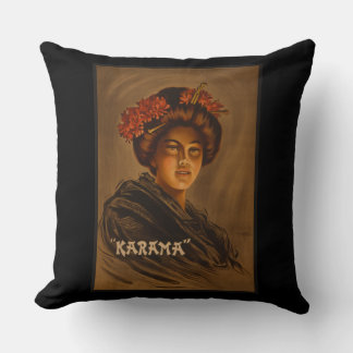 Cojín Decorativo Karama: Geisha Actriz del Romance Japonés