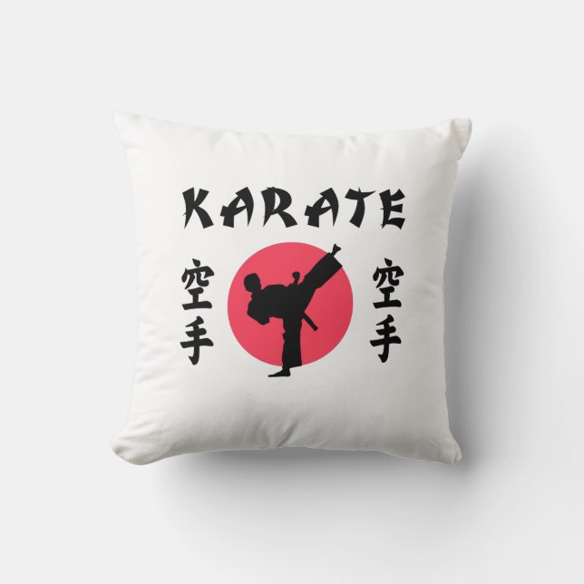 Cojín Decorativo Karate Rising Sun (Anverso)