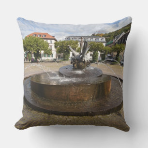 Cojín Decorativo Karlsplatz (Plaza de Carlos), casco antiguo de Hei