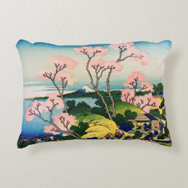 Cojín Decorativo Katsushika Hokusai - Gotenyama, Tokaido, Shinagawa