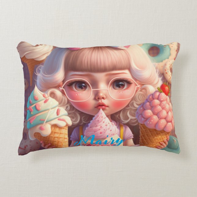 Cojín Decorativo Kawaii (Anverso)