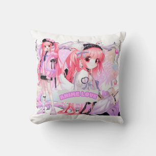 Cojín Decorativo Kawaii Anime Chica Pillow