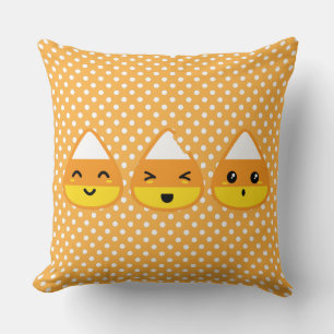 Cojín decorativo Kawaii Candy Corn