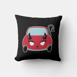 Cojín Decorativo Kawaii Devil Car