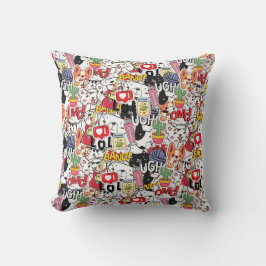 Cojín Decorativo kawaii funny pet design - cute animal lover 