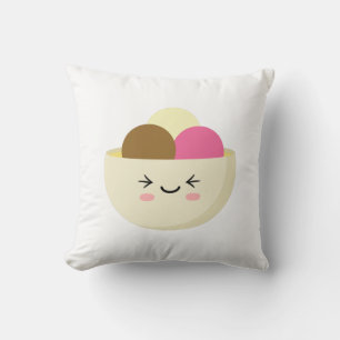 Cojín Decorativo Kawaii Ice Cream