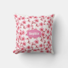 Cojín Decorativo kawaii pink cherry blossoms