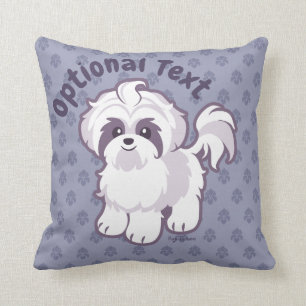 Cojín Decorativo Kawaii Shih Tzu