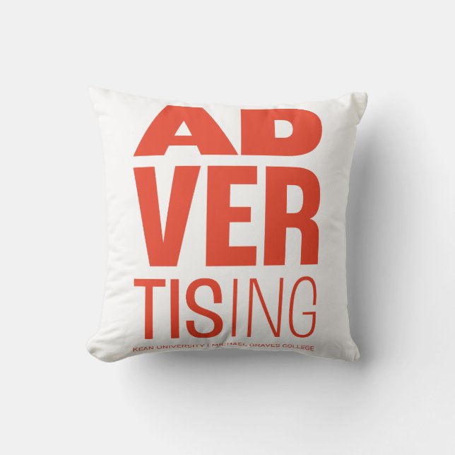 Cojín Decorativo Kean MGC Advertising (Anverso)