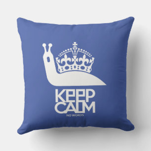 COJÍN DECORATIVO KEEP CALM NO WORDS BY MASANSER