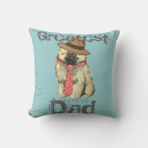 Cojín Decorativo Keeshond Dad
