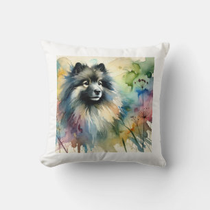 Cojín Decorativo Keeshond in Watercolor 150624AREF123 - Watercolor