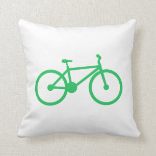 Cojín Decorativo Kelly Green Bicycle