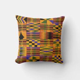 Cojín decorativo Kente Polyester