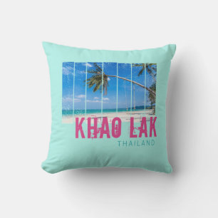 Cojín Decorativo Khao Lak Phang-Nga Souvenir Tailandés de Playa Vin