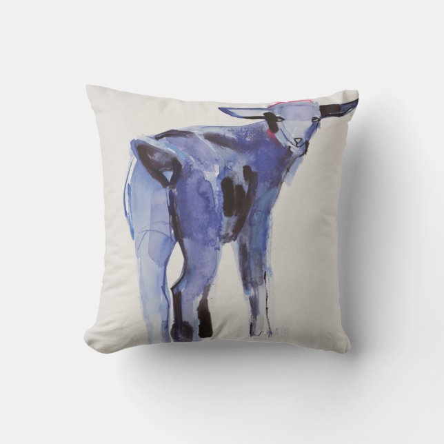 Cojín Decorativo Kid azul Cazalla de la Sierra 1999 (Anverso)