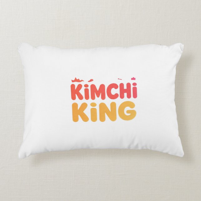 Cojín Decorativo Kimchi King (Anverso)