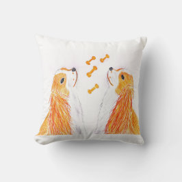 Cojín Decorativo King Charles Spanials