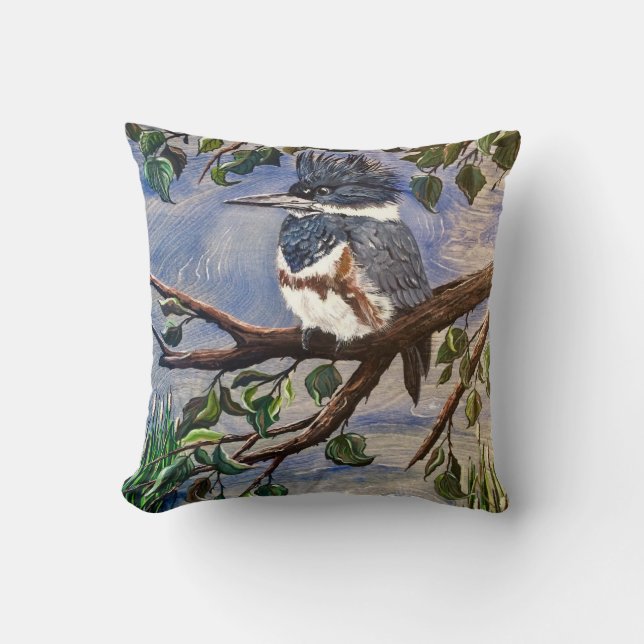 Cojín Decorativo Kingfisher Pillow (Anverso)