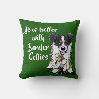 Cojín Decorativo KiniArt Border Collies